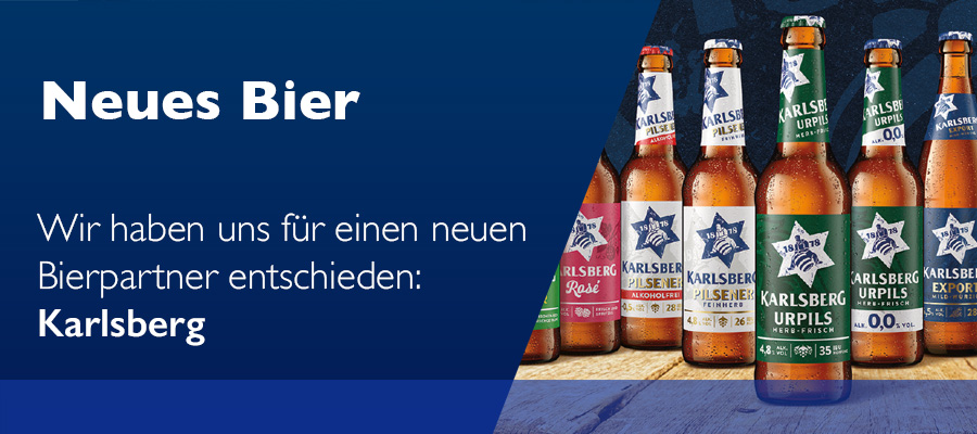 Neuer Bierpartner bei der TSG